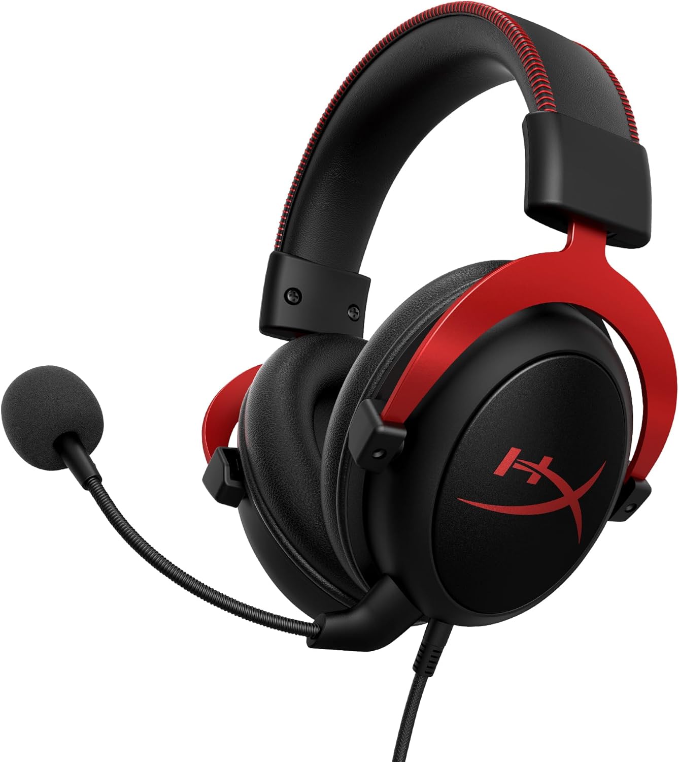 HyperX Cloud II Gaming Headset - 7.1 Surround Sound - Memory Foam Ear Pads - Durable Aluminum Frame - Multi Platform Headset - Works with PC