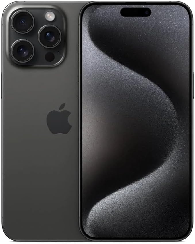 Apple iPhone 15 Pro Max, 1TB, Black Titanium - Unlocked
