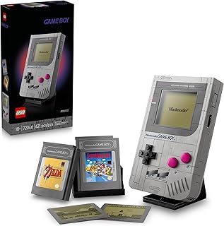 LEGO Super Mario Game Boy - Retro Building Sets for Adults, Ages 18+ - Gifts for Birthdays - Collectible Model with Game